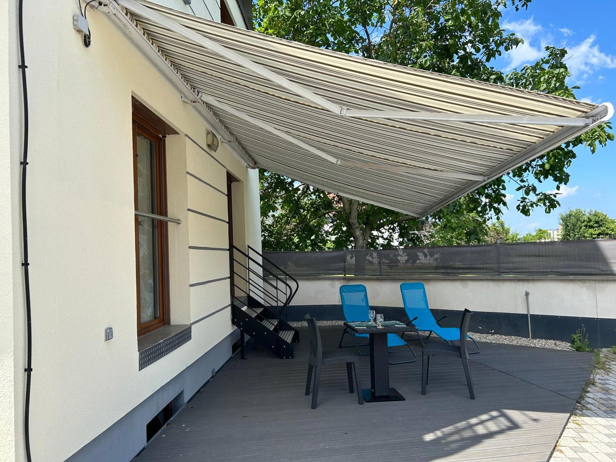 Charmant Studio Avec Terrasse Ebersheim Buitenkant foto