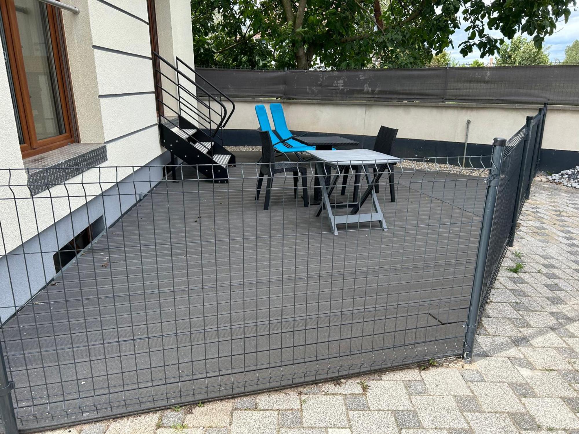 Charmant Studio Avec Terrasse Ebersheim Buitenkant foto